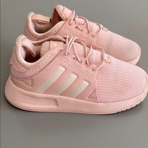 Adidas xplr pink toddler sneakers size 8
